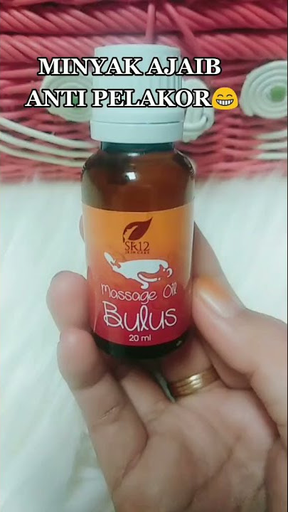 Minyak bulus sr12 banyak manfaat nya #menyamarkansetmarck