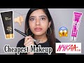 I Bought The CHEAPEST Makeup On NYKAA OMG | Anindita Chakravarty