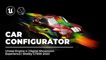 Shelby GT500 2020 | Digital Showroom Experience | Unreal Engine | Car Configurator