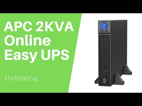 APC Easy UPS SRV2KL-IN 2KVA Online UPS Unboxing APC Easy UPS SRV2KL-IN 2KVA Online UPS Unboxing