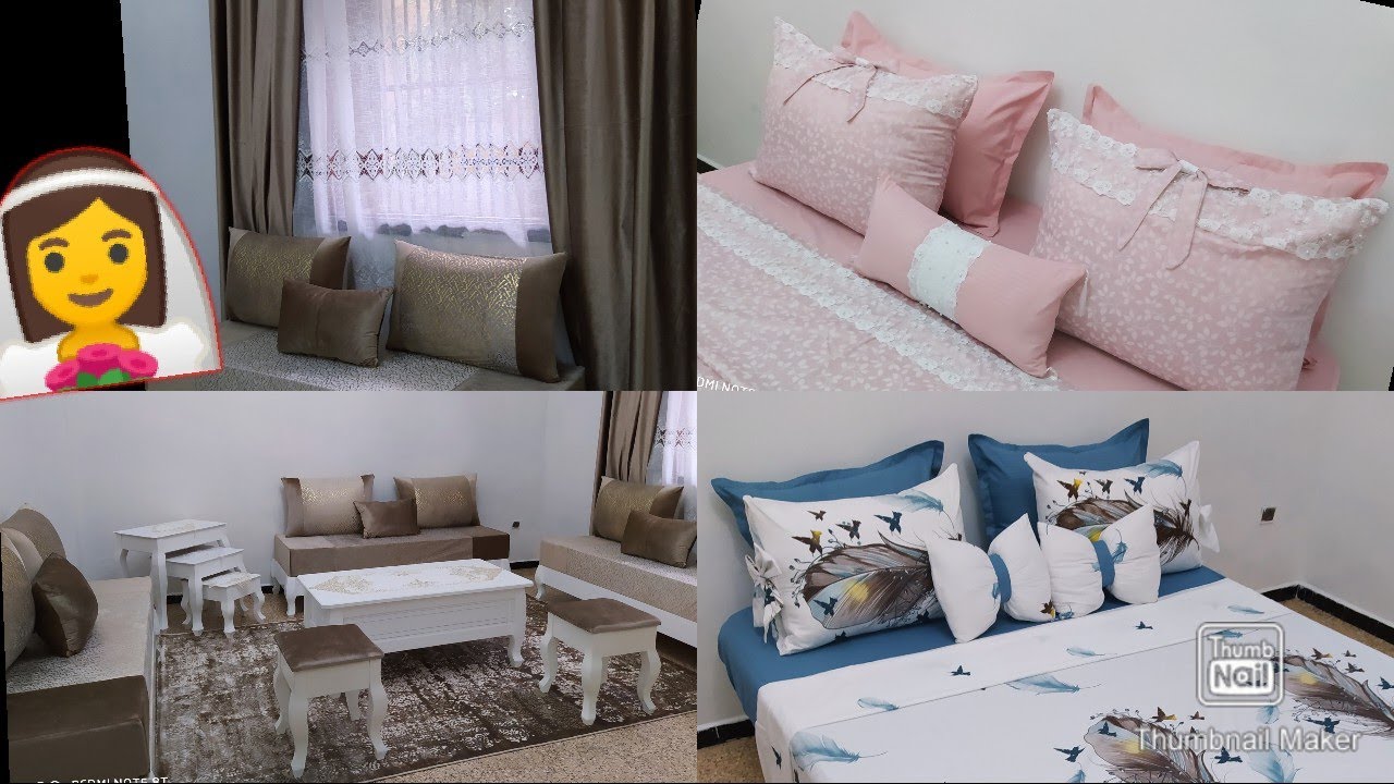 سلسلة جهاز العروسة| فراش العروسة الجزء الثاني|الصالون😍#جهاز_العروس_الجزائرية #جهاز #جهاز_عروسة