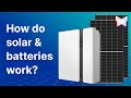 How solar and batteries power your home #solarpower