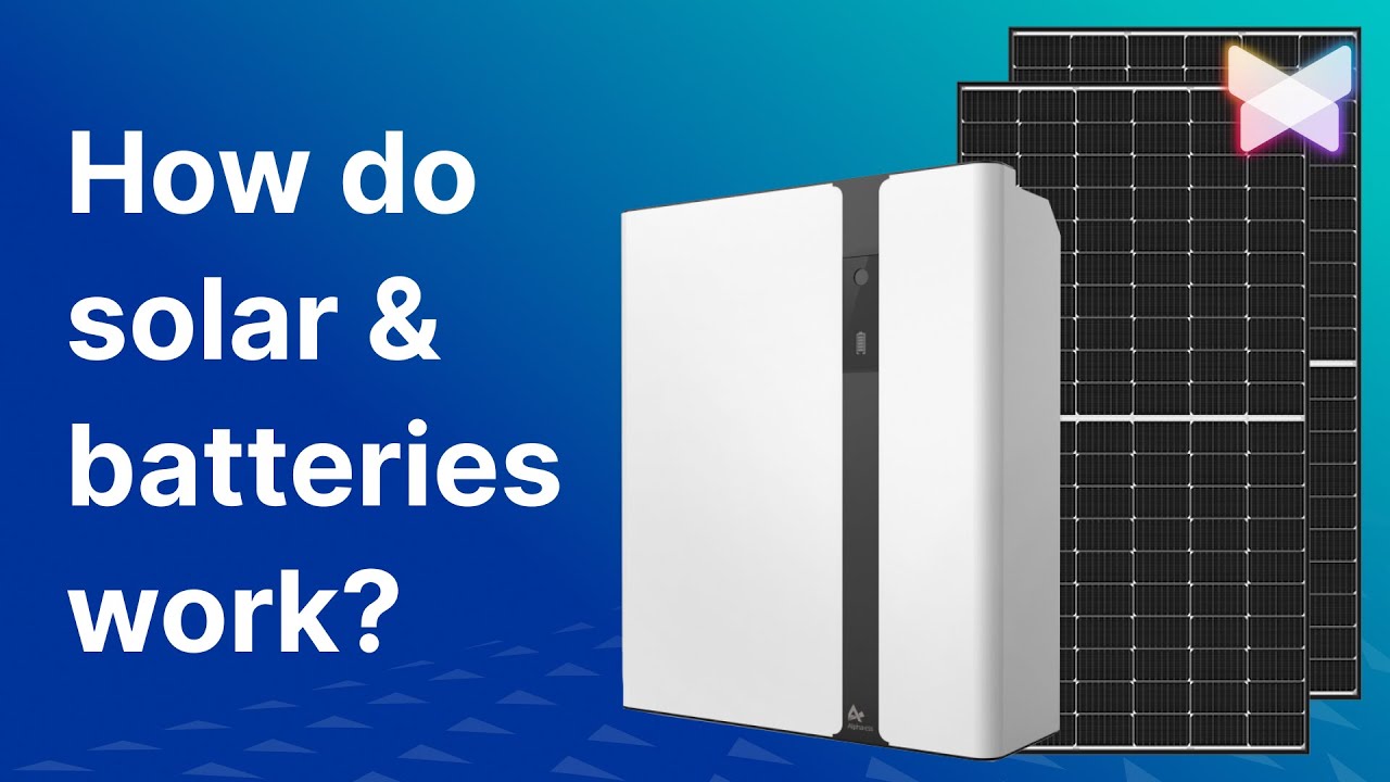 How solar and batteries power your home #solarpower - YouTube