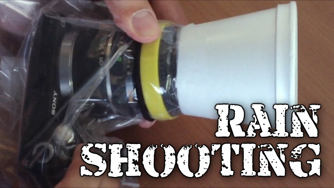 Shooting in the Rain (and DIY camera rain bag) - YouTube