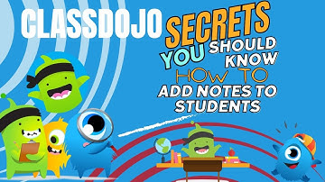 How to add a note to a student in ClassDojo!