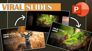 How to Create Cinematic PowerPoint Slides | Step-by-Step Tutorial