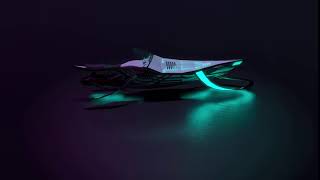 Hovercycle Dark Turn Around