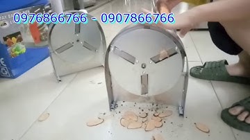 Máy thái lát mỏng khoai lang