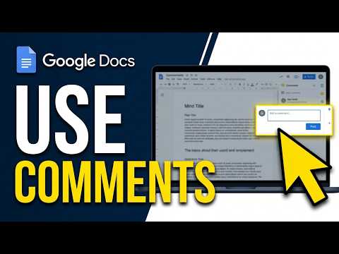 How to Use Comments in Google Docs 2026 (Easy & Fast)