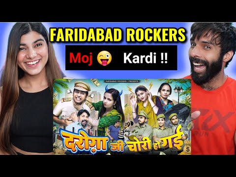 Daroga Ji Chori Ho Gayi | FARIDABAD ROCKERS | Elvish Yadav | Reaction