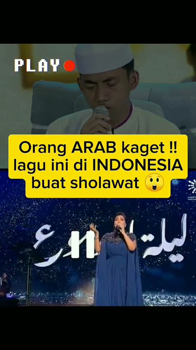 REAKSI ORANG ARAB SAMPAI KAGET !! LAGU 'INI' DI INDONESIA BUAT SHOLAWAT !! #reaction #shorts