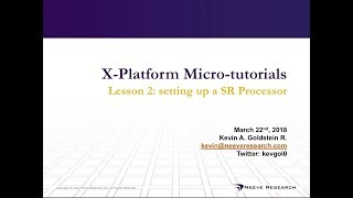 Lesson - X Platform Microtutorials - First State Replication Project