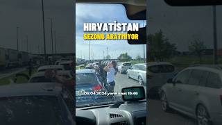 08.04.2024 saat 16:00 Sırbistan Hırvatistan Bajakovao sınır kapısı beklemeler | izin yolu 2024