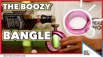 Sneak In Spirits With Style! - The Boozy Bangle Flask - Next Deal Shop