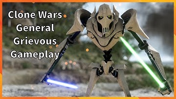Clone Wars General Grievous Gameplay Star Wars Battlefront 2