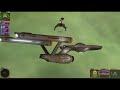 TOS Enterprise Vs Klingon D7 KM