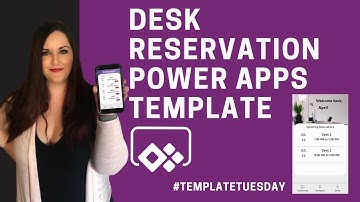 Desk Booking & Reservation Power Apps Template