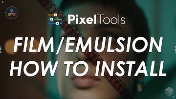 PixelTools Film/Emulsion Quick Start Install Guide and Walkthrough
