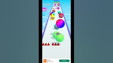 🏀✅Level 82 Ball Run 2048 satisfying mobile games #shorts #entertainment #satisfying #viral #fun #how