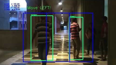 Obstacle detection and navigation using tensorflow object detection API