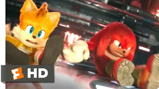 Sonic the Hedgehog 2 (2022) - Knuckles \& Tails vs. Robotnik Scene (9\/10) | Movieclips
