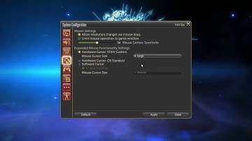 How to Change Cursor Size in Final Fantasy XIV Online