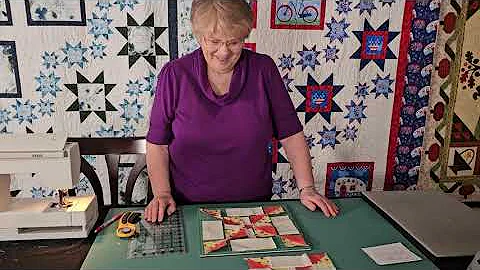 Half Square Triangles - Making 8 At One Time