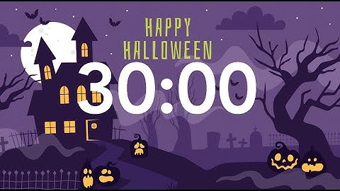 30 Minute Timer - Halloween