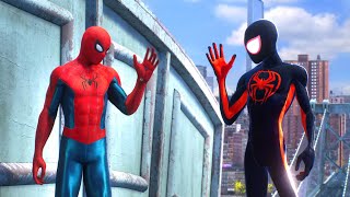 NWH Final Swing MCU Peter and ATSV Miles Vs The Hunters - Marvel's Spider-Man 2