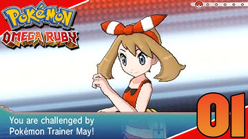 Pokémon Omega Ruby Semi-Playthrough - Ep. 01: First Pokemon and Rival May