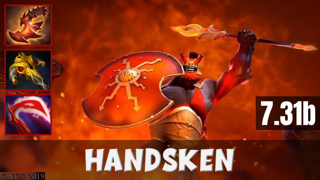 HANDSKEN [MARS] TOP LANE | DOTA 2 PATCH 7.31B PRO GAMEPLAY