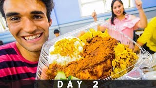 LIVING on STREET FOOD for 24 HOURS in NYC! (Day #2)
