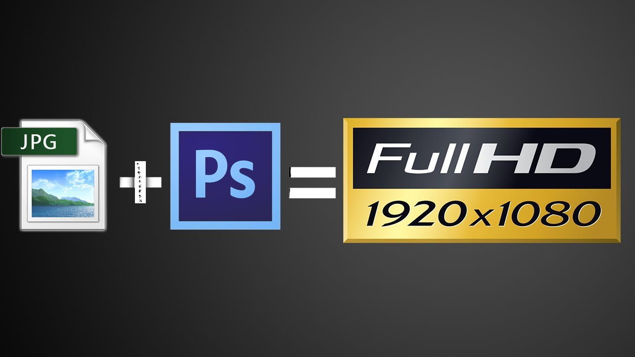 How To Convert Any Picture In 1080p HD YouTube How To Convert Any Picture In 1080p HD YouTube