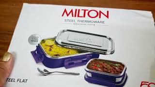 milton steel thermoware insulated unboxing