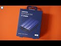 Samsung T7 Shield Portable SSD Unboxing & Review - Blue