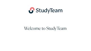Welcome to StudyTeam for Sites (English)