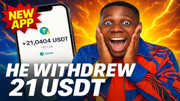 Free usdt mining app 2025 - How He Withdrew 21 usdt From this app