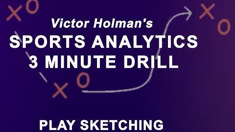 Play Sketching - Sports Analytics Methods