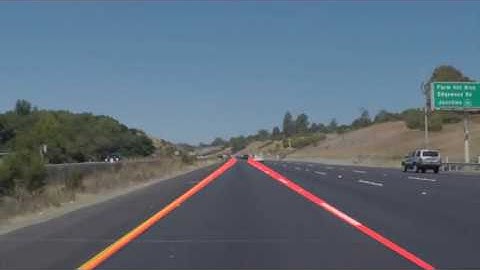 self driving car lane detection project