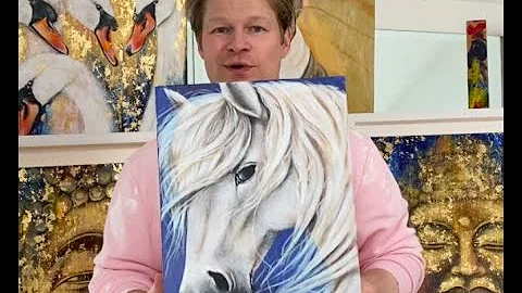 1 of 2 - How to Painting Tutorial - The Horse - Be...