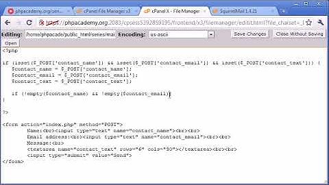Beginner PHP Creating a Simple Contact Form Part 2 MCA Internship|Mca Internship In Jaipur
