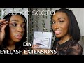 Kiss Falscara Eyelash Kit Complete DIY Lash Extension Try on &amp; Review