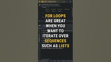 For Loops With Lists