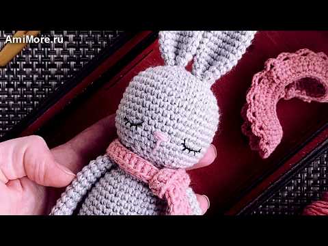 Амигуруми: схема Зайка. Игрушки вязаные крючком - Free crochet patterns.