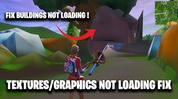 FIX GRAPHICS/TEXTURES NOT LOADING | Textures Blur Glitch ! ( SEASON 11 )
