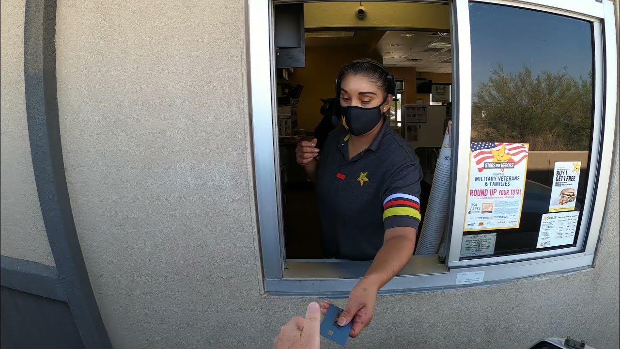 Carl's Jr. Drive Thru, Gravy, Gila Bend, Arizona, 20 June 2021 YouTube