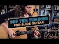 10 BEST TUNINGS FOR SLIDE GUITAR