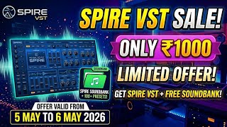 SPIRE VST PLUGIN | SALE ✅️ JUST 30% DEMO | PLUGIN SOUND MELODY 🔊  DJ DEEPAK SANTALDIH 