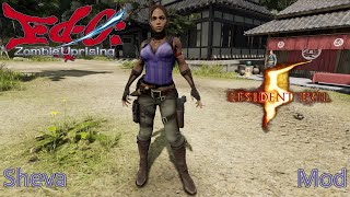Ed-0 Zombie Uprising Resident Evil 5 Sheva Mod