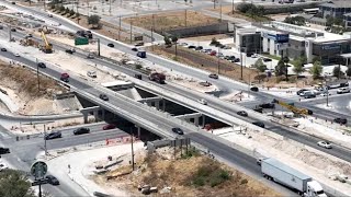 Loop 1604 North Expansion project to close west and east main lanes starting Friday